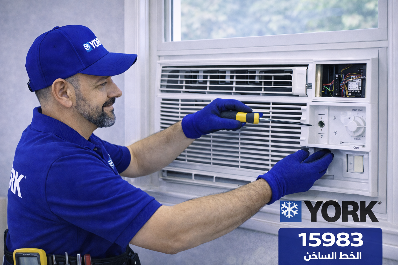 صيانة تكييف شباك يورك