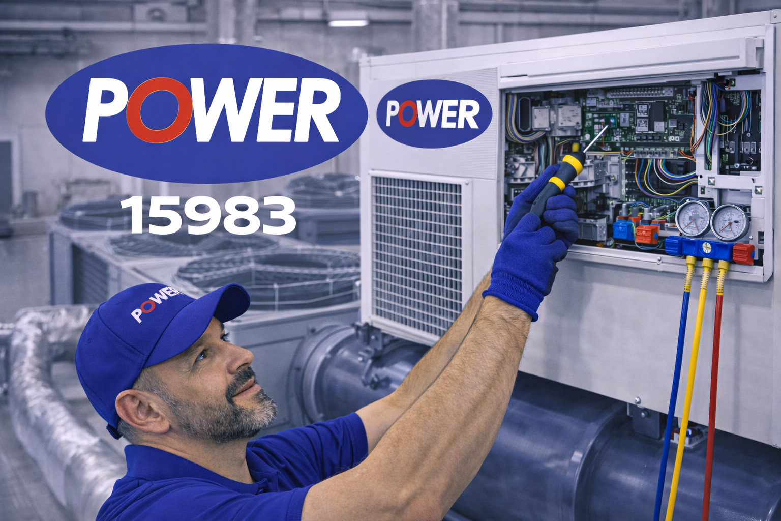 صيانة تكييف مركزي باور