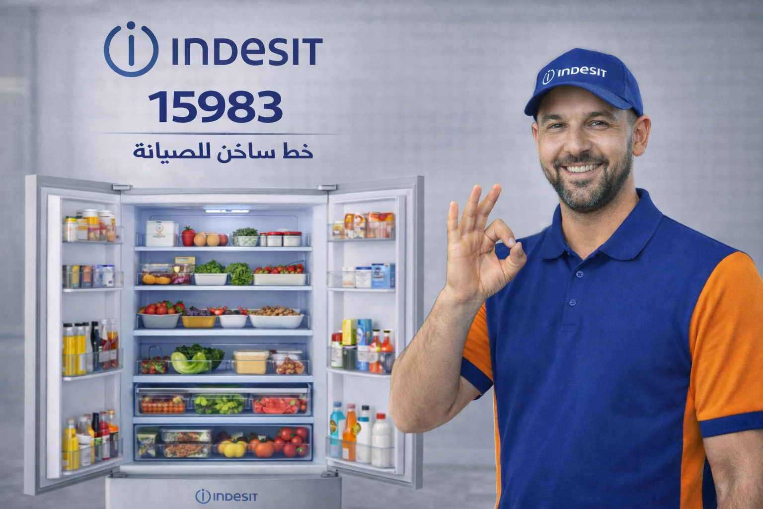 صيانة ثلاجة اندست