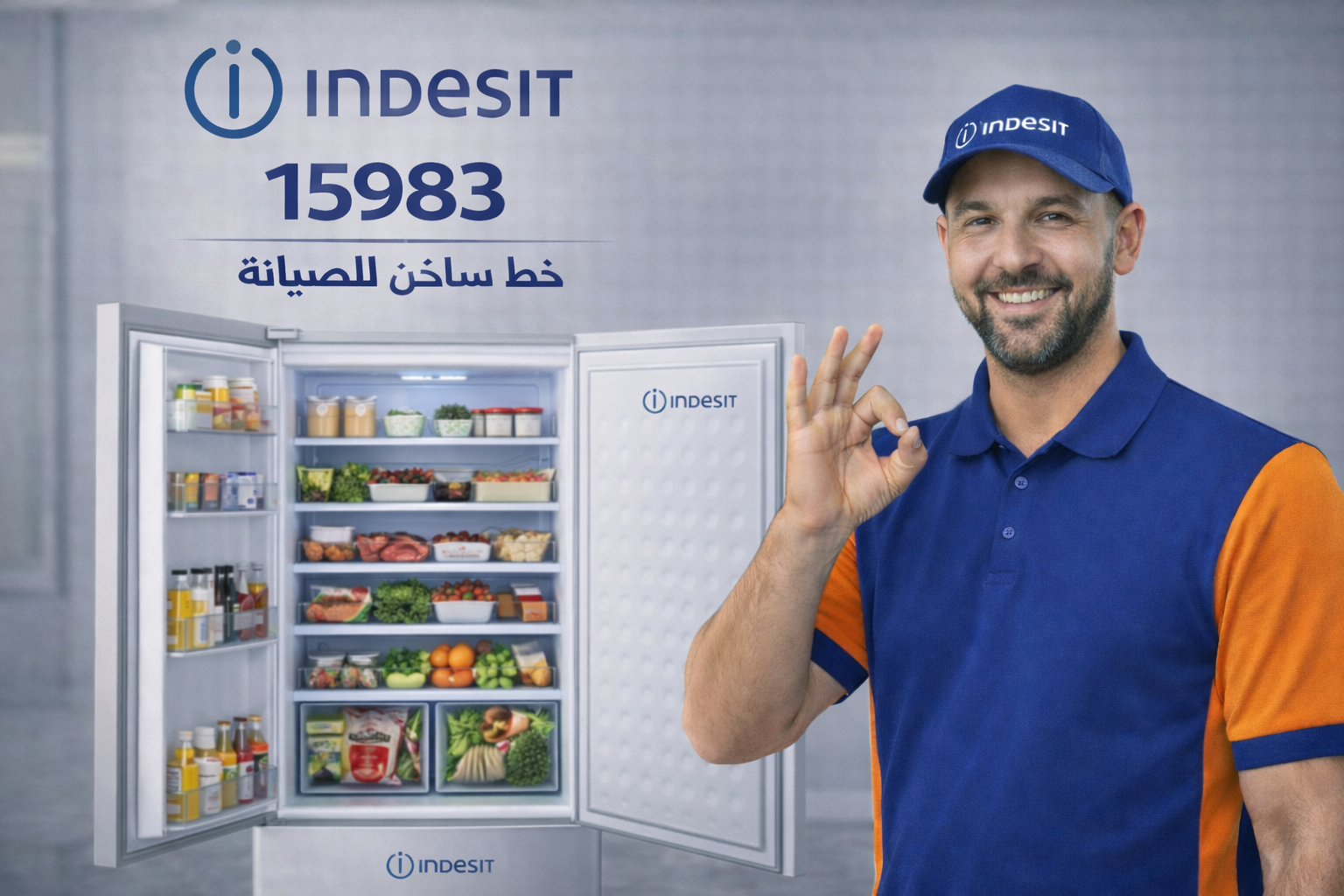 صيانة ديب فريزر اندست