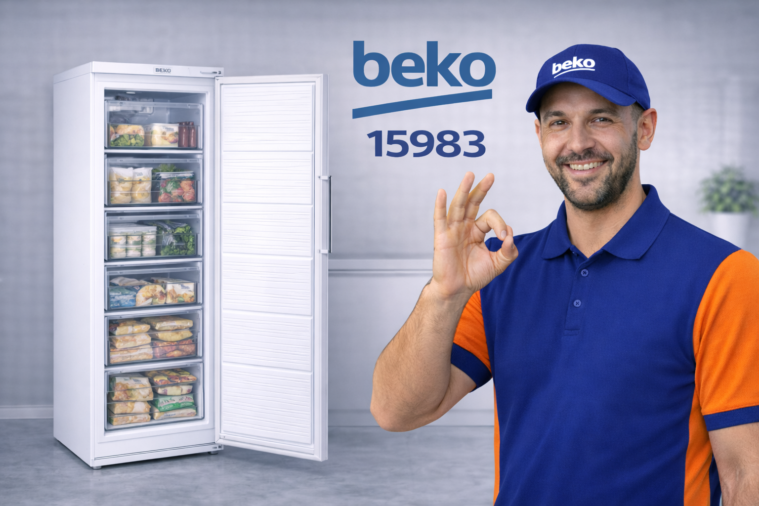 صيانة ديب فريزر بيكو