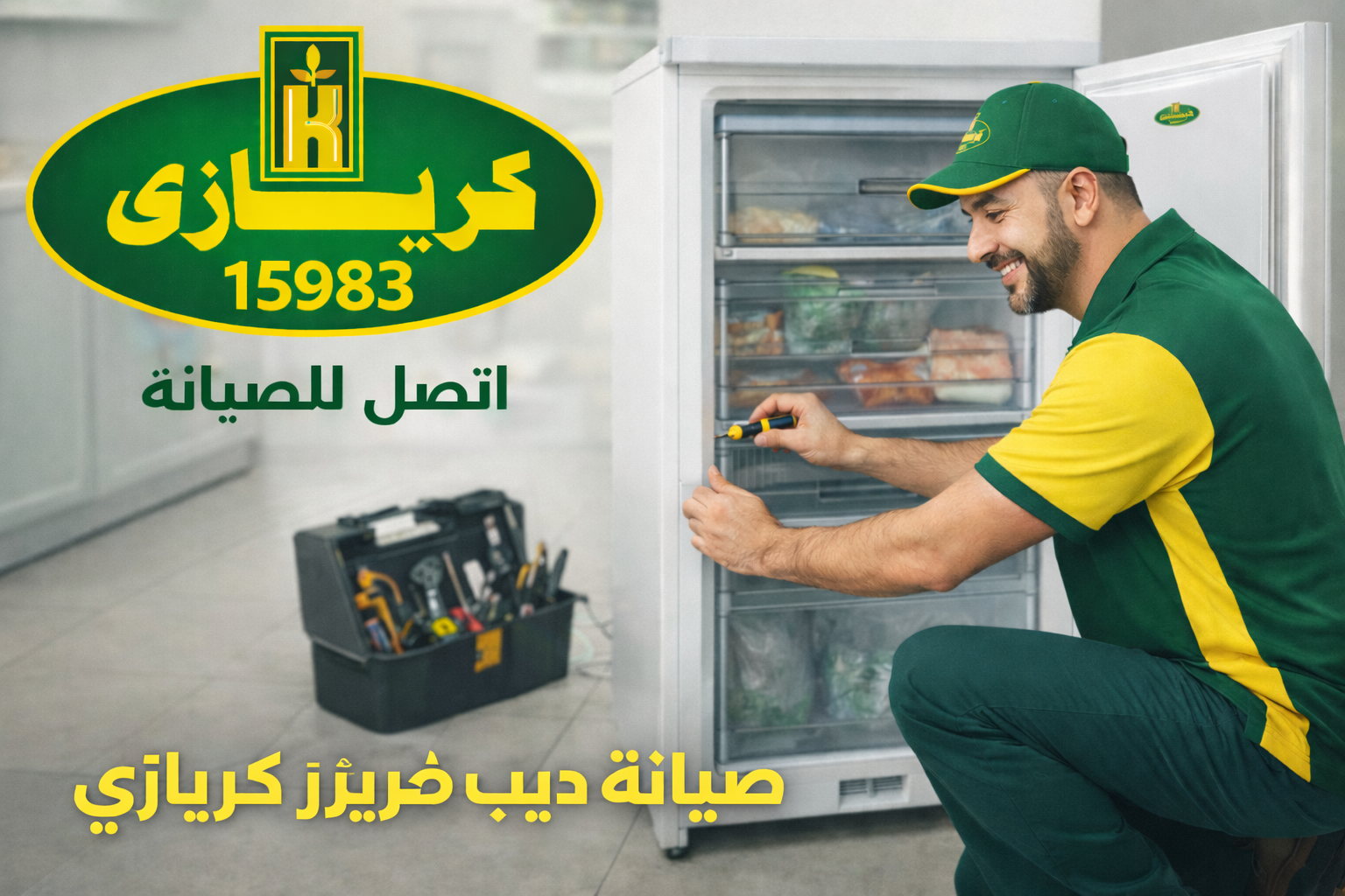 صيانة ديب فريزر كريازي