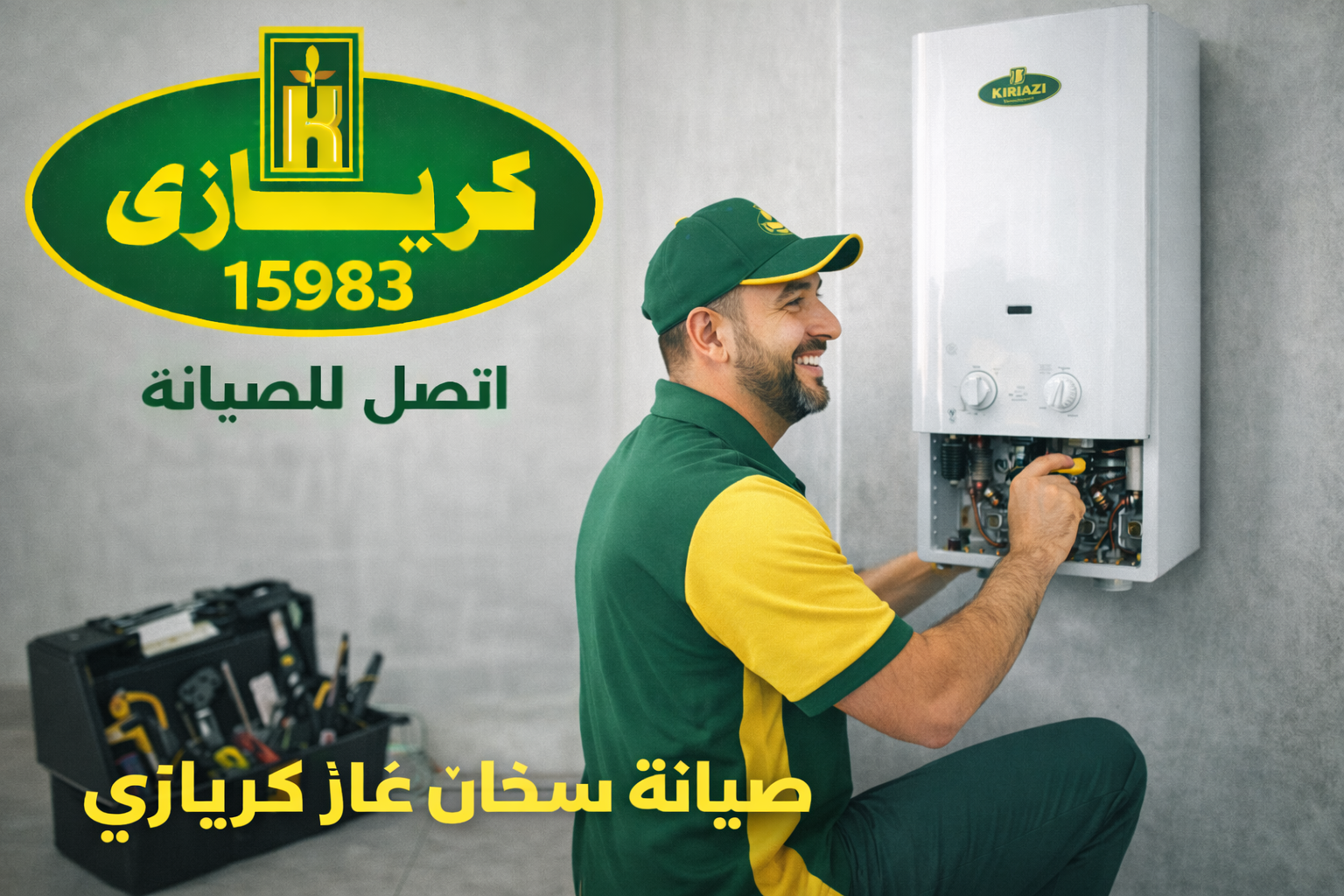 صيانة سخان غاز كريازي