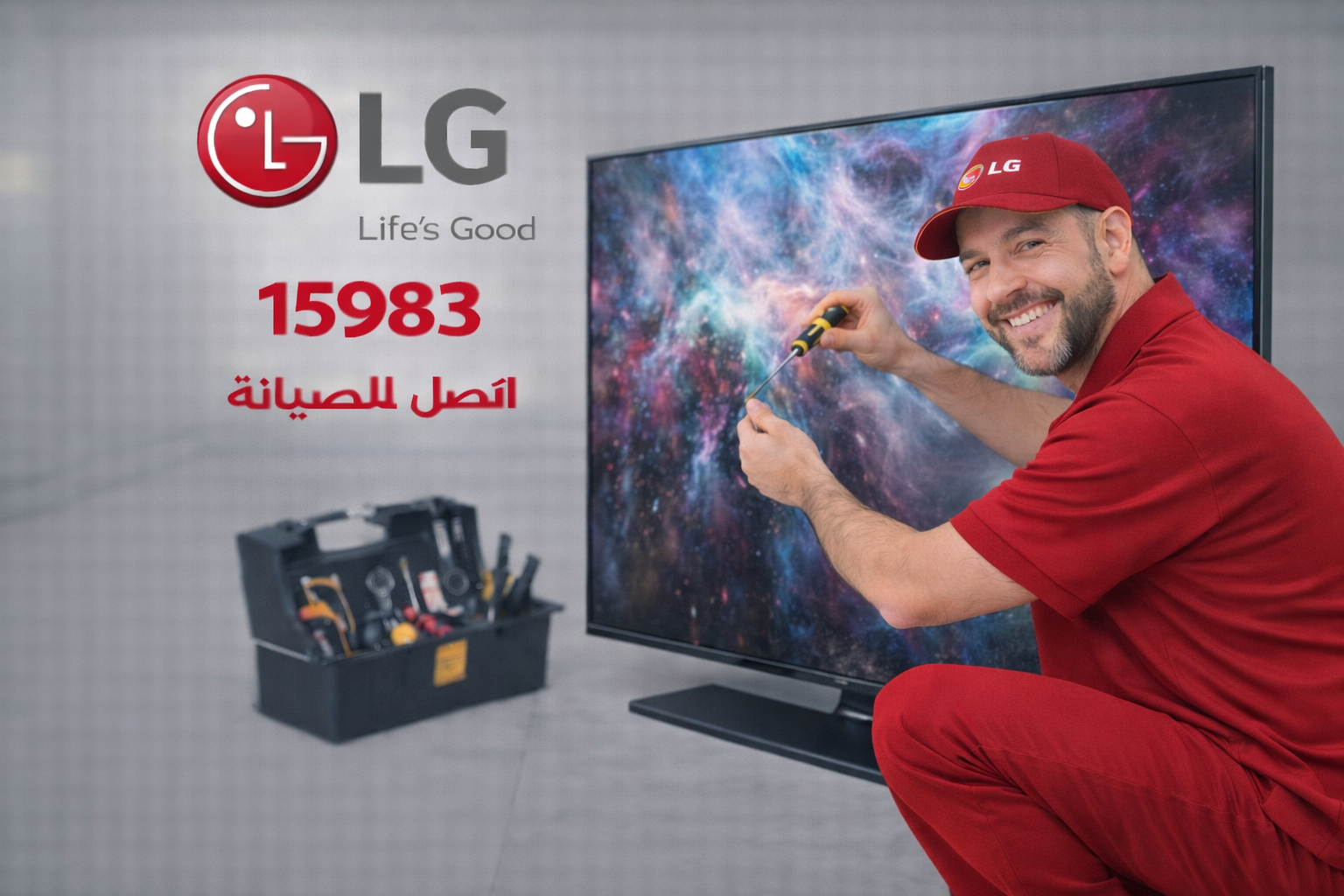 صيانة شاشة ال جي
