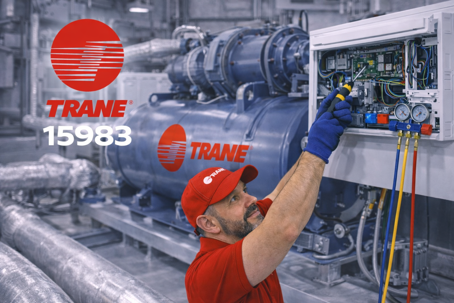 صيانة شيلر تبريد ترين