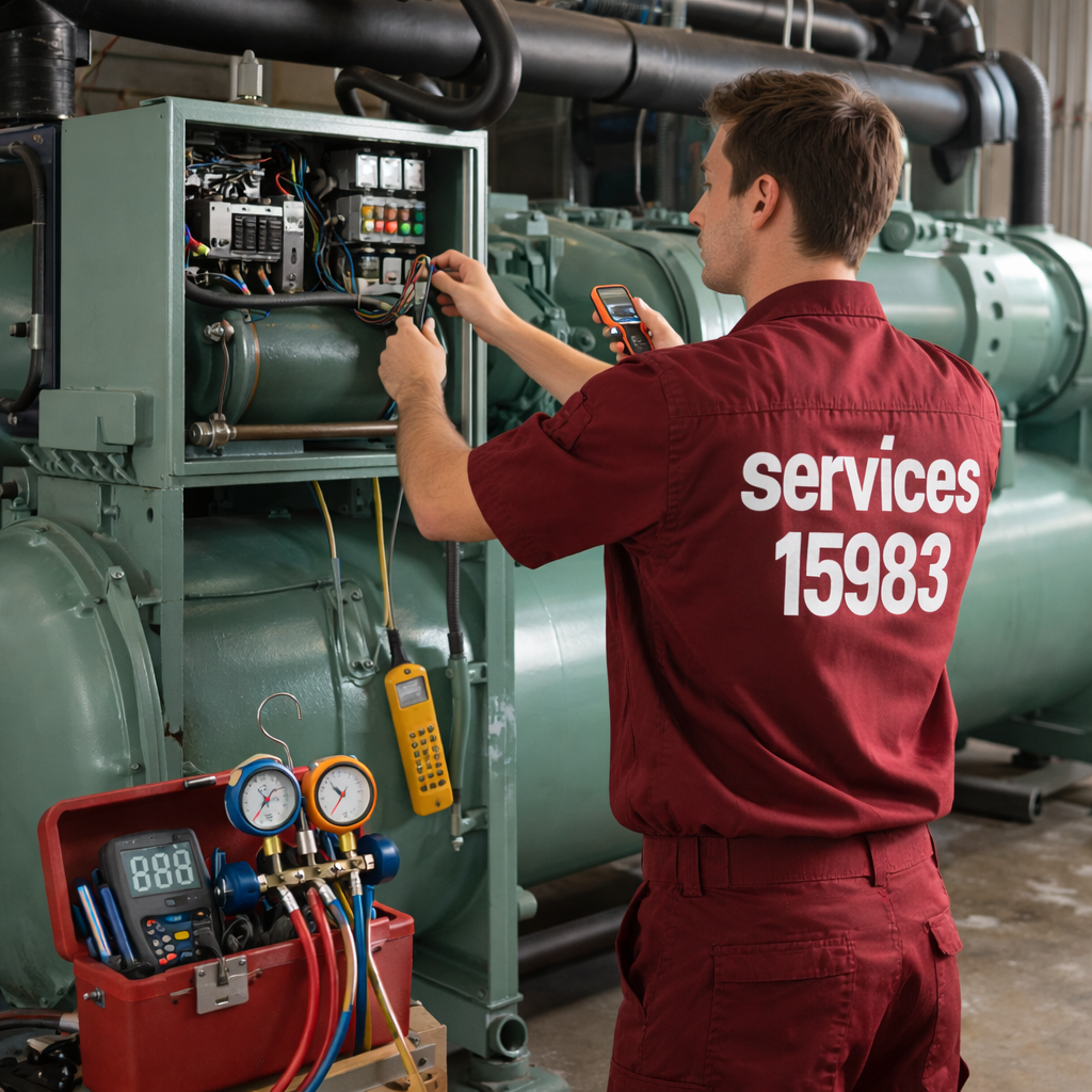 صيانة شيلر تبريد