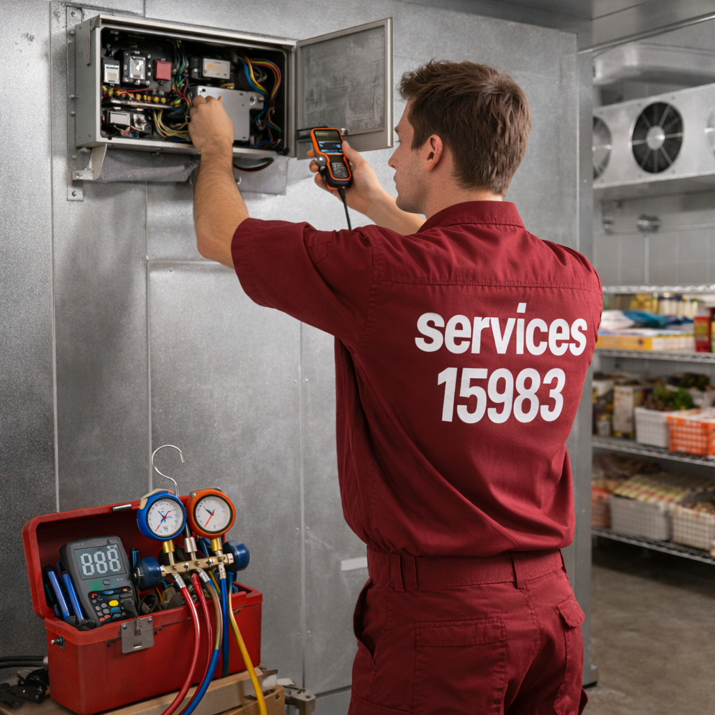 صيانة غرفة تبريد