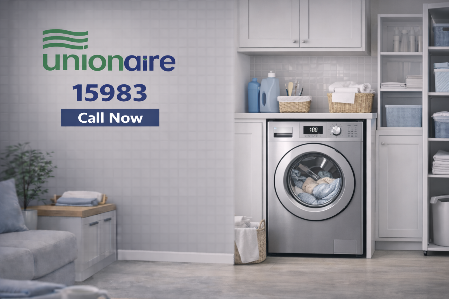 صيانة غسالة يونيون اير