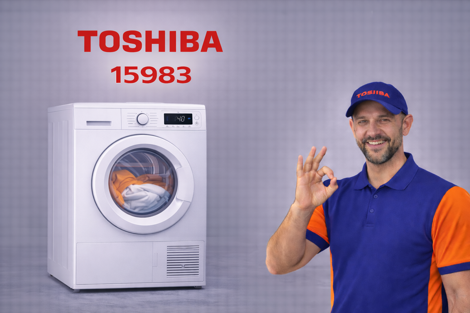 صيانة مجفف ملابس توشيبا